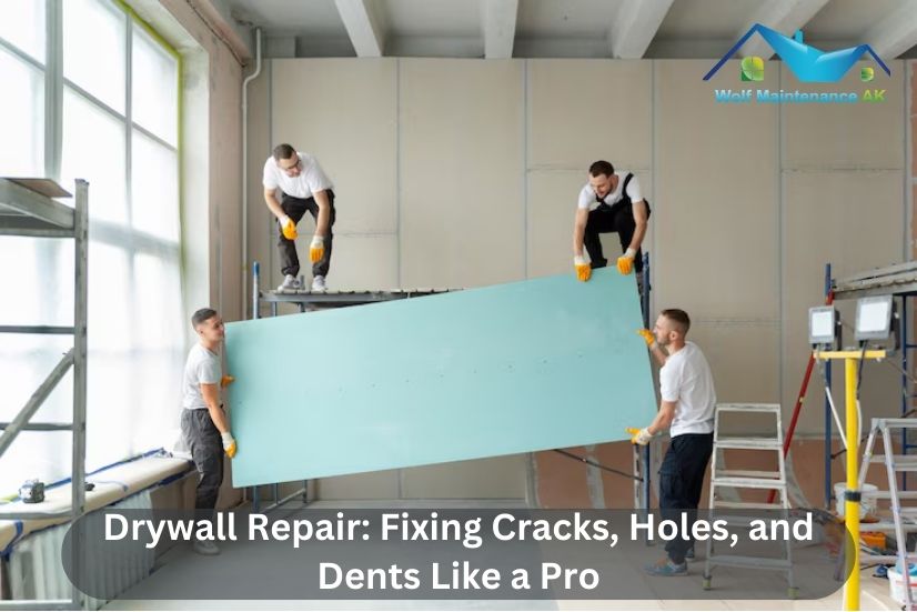 Drywall Repair: Fixing Cracks, Holes, and Dents Like a Pro